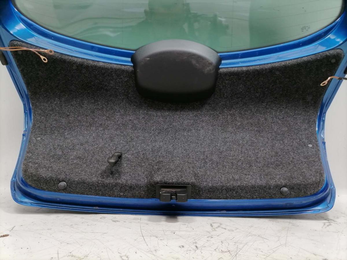 Skoda Rapid NH original Heckklappe mit Heckscheibe Limousine LF5W Race Blue Bj.2013